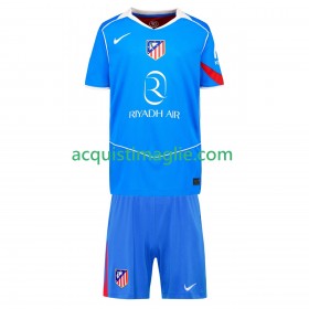 Divisa di Calcio Atlético Madrid Bambino Terza 2025/2026